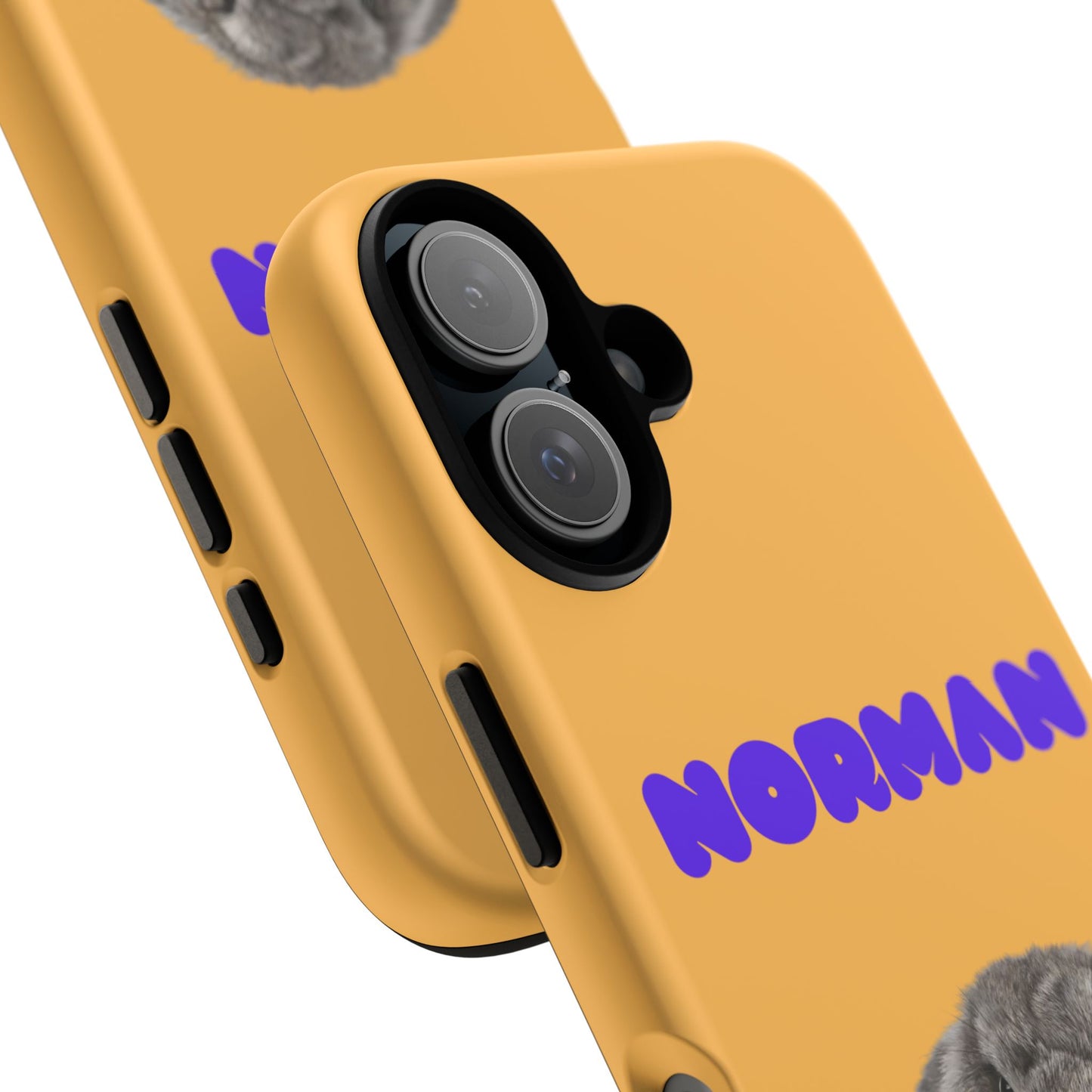 Customizable Pet Tough Phone Case Your Pet Photo or Digital Painting with Name_7