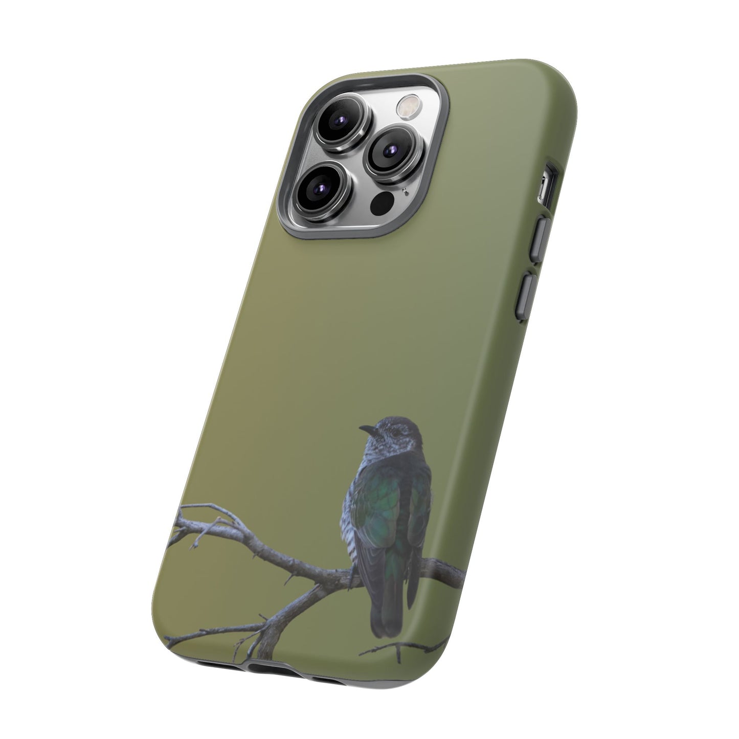 Shining Bronze Cuckoo - Tough Phone Case - Fono Caso x EstebantheNatureman - Wildlife Photography Case - Gift for Bird Lovers