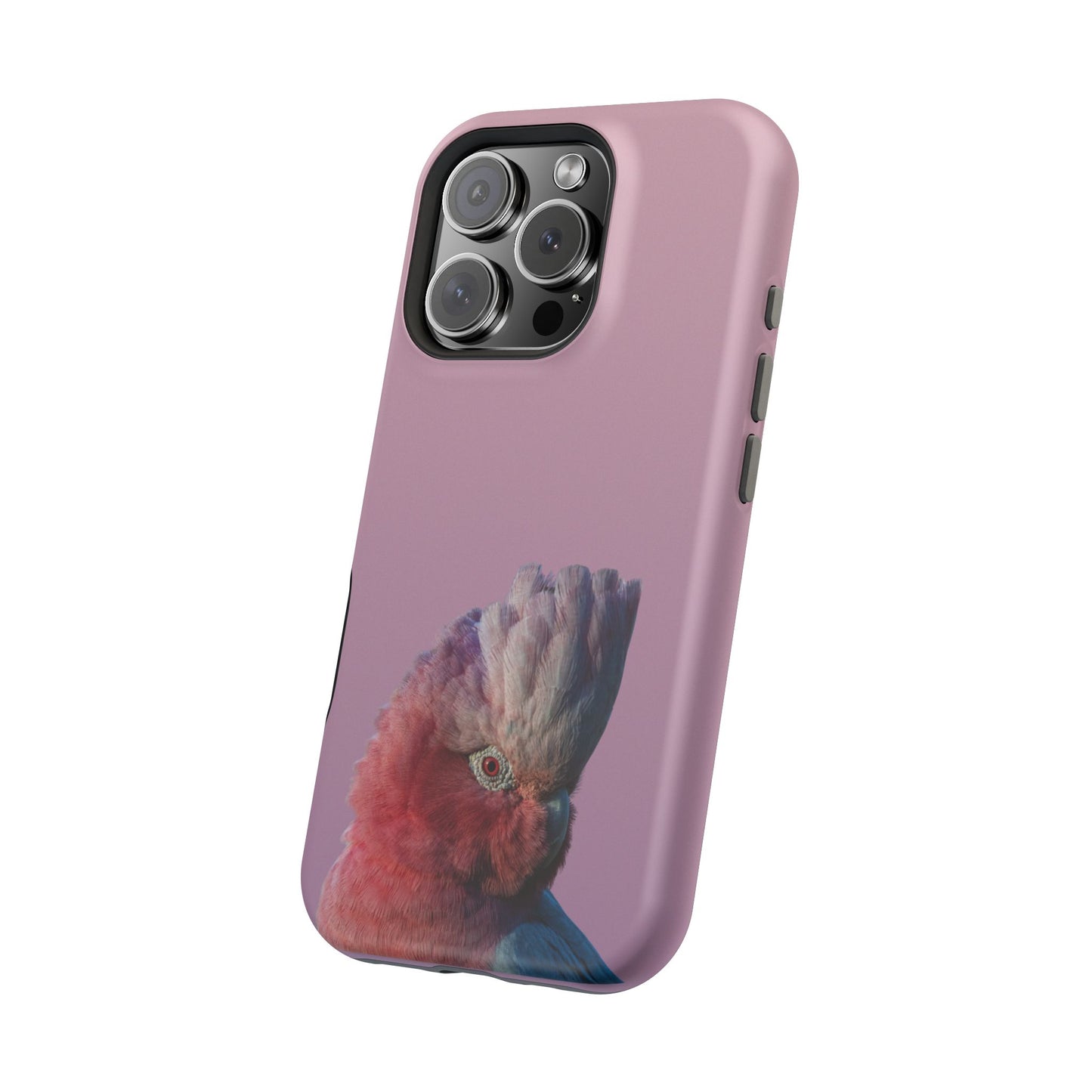 Galah - Magnetic Impact-Resistant Phone Case - Fono Caso x EstebantheNatureman - Wildlife Photography Case - Gift for Bird Lovers