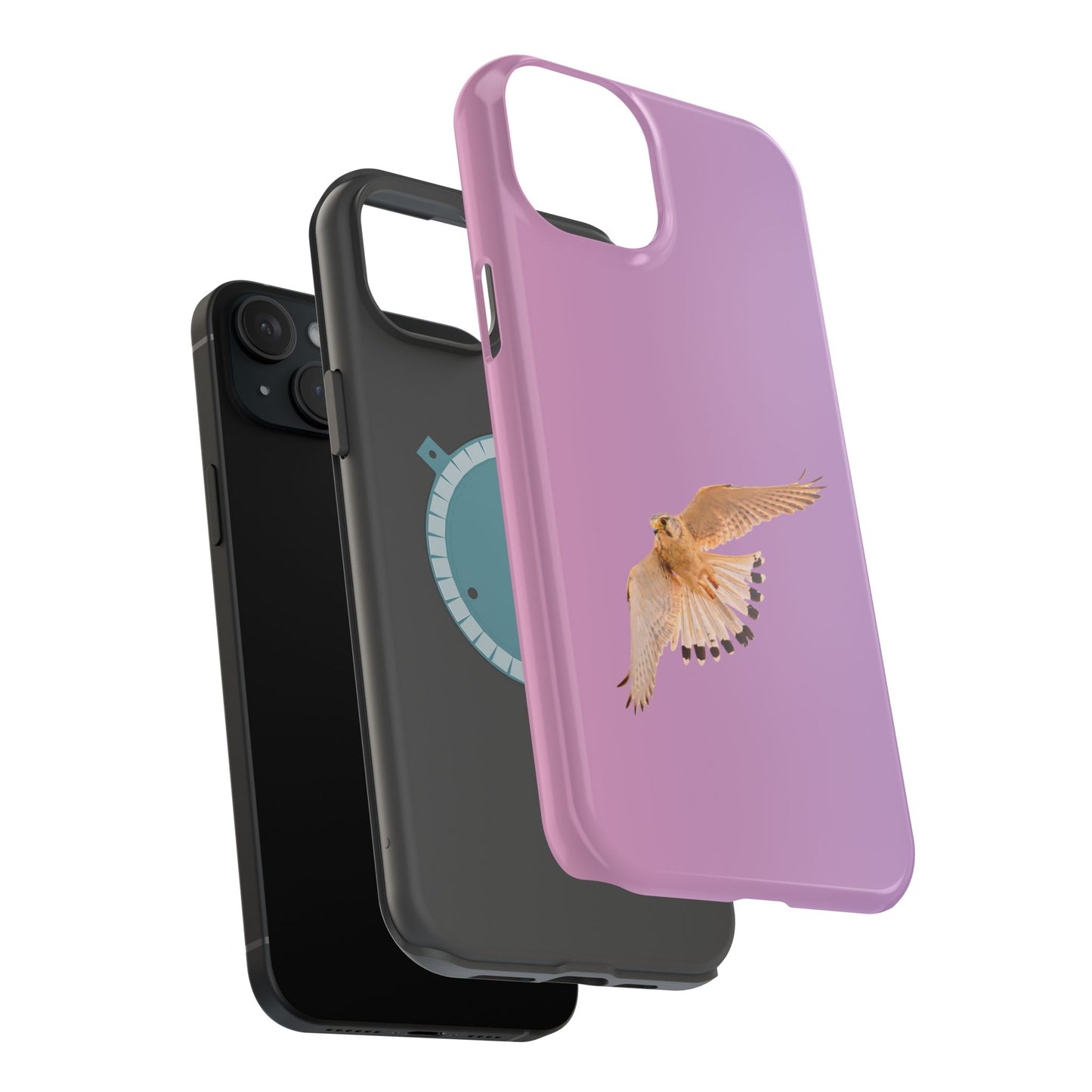 Nankeen Kestral - Magnetic Impact-Resistant Case - Fono Caso x EstebantheNatureman - Wildlife Case - Gift for Bird Lovers