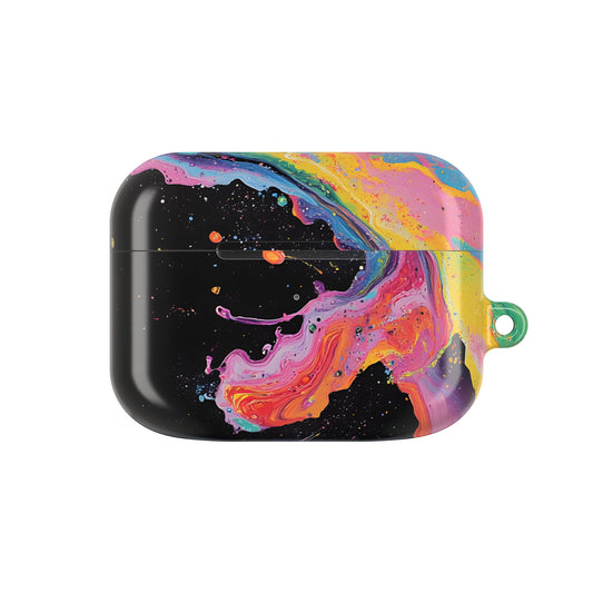 Psychedelic Modern Abstract_9 Customizable AirPods Case, Protective Cover, Unique Design