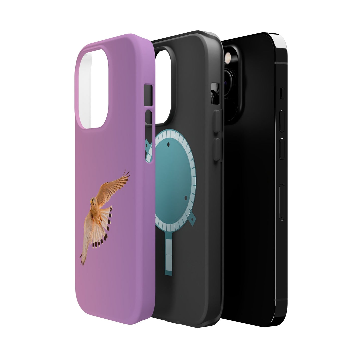 Nankeen Kestral - Magnetic Impact-Resistant Case - Fono Caso x EstebantheNatureman - Wildlife Case - Gift for Bird Lovers
