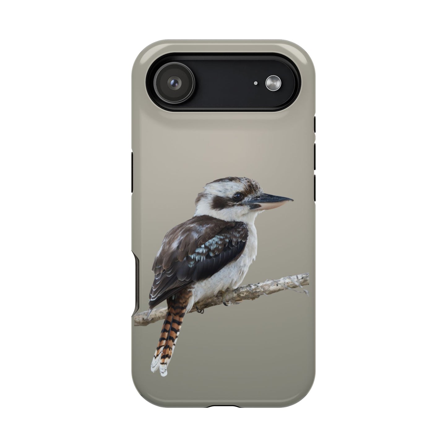 Kookaburra - Magnetic Impact-Resistant Phone Case - Fono Caso x EstebantheNatureman - Wildlife Photography Case - Gift for Bird Lovers