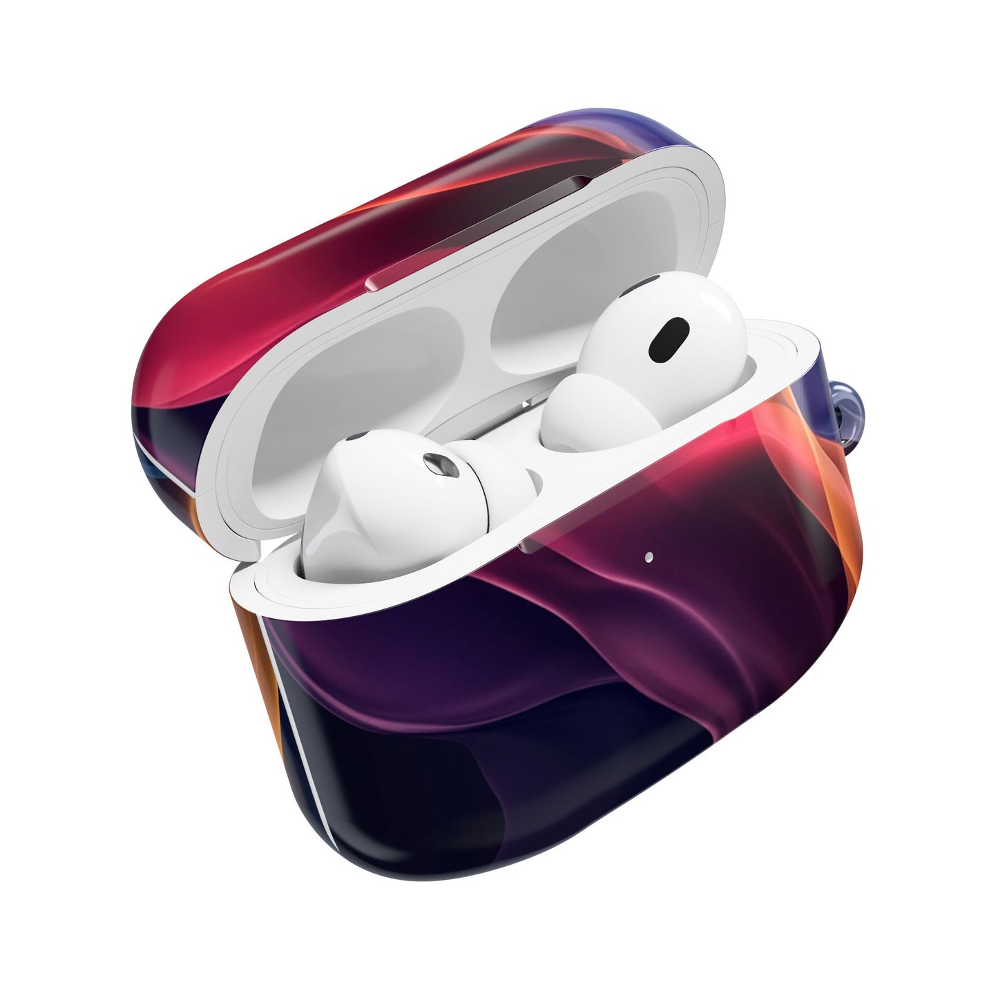 Colorful Modern Abstract_4 Customizable AirPods Case, Protective Cover, Unique Design