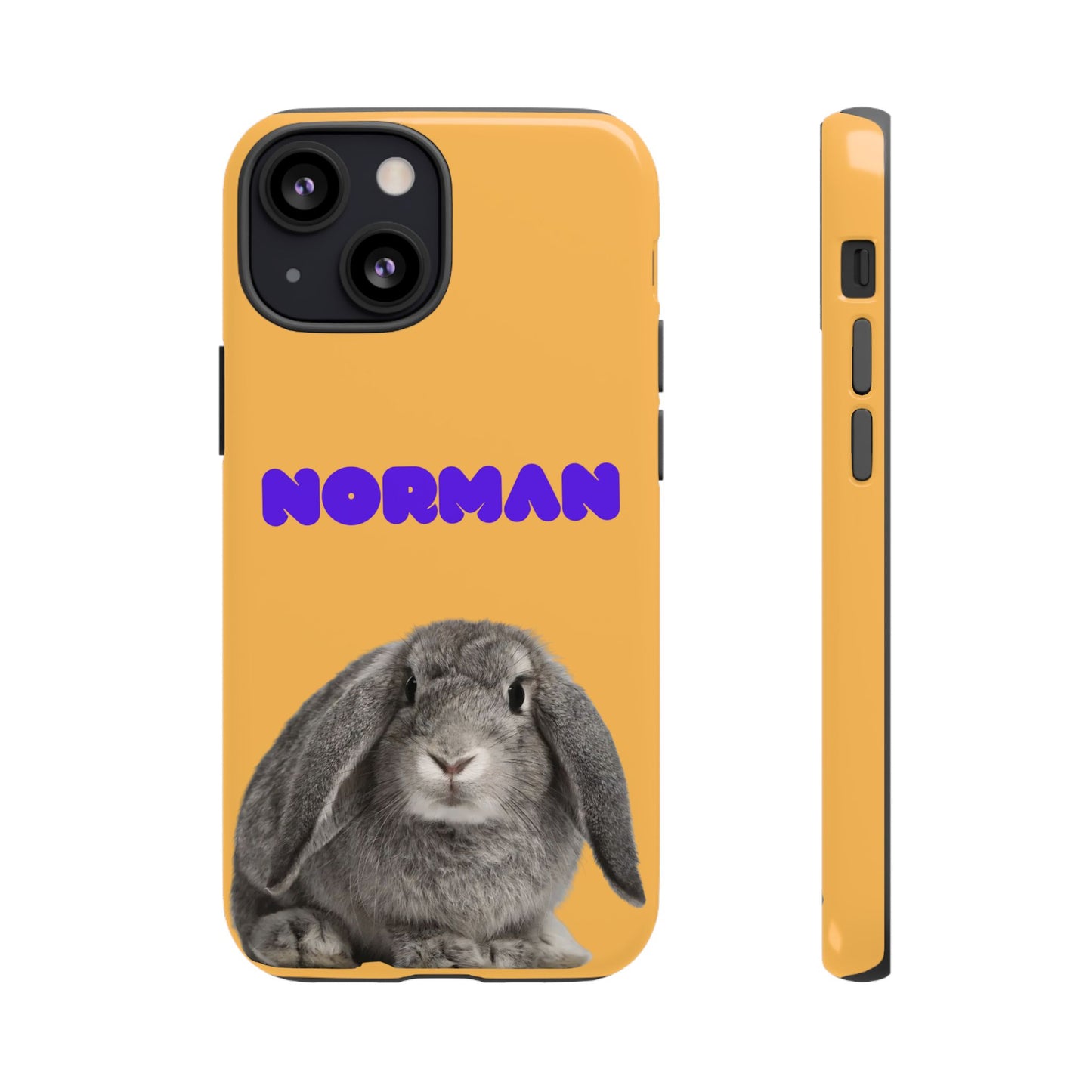 Customizable Pet Tough Phone Case Your Pet Photo or Digital Painting with Name_7