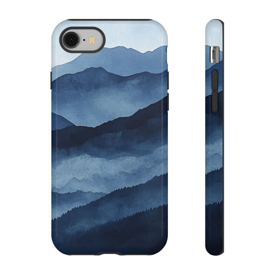 Water Color Abstract Landscape_10 Customizable Tough Phone Case for iPhone 16, 15 Pro Max, Samsung S24 Ultra, Pixel 7 & more