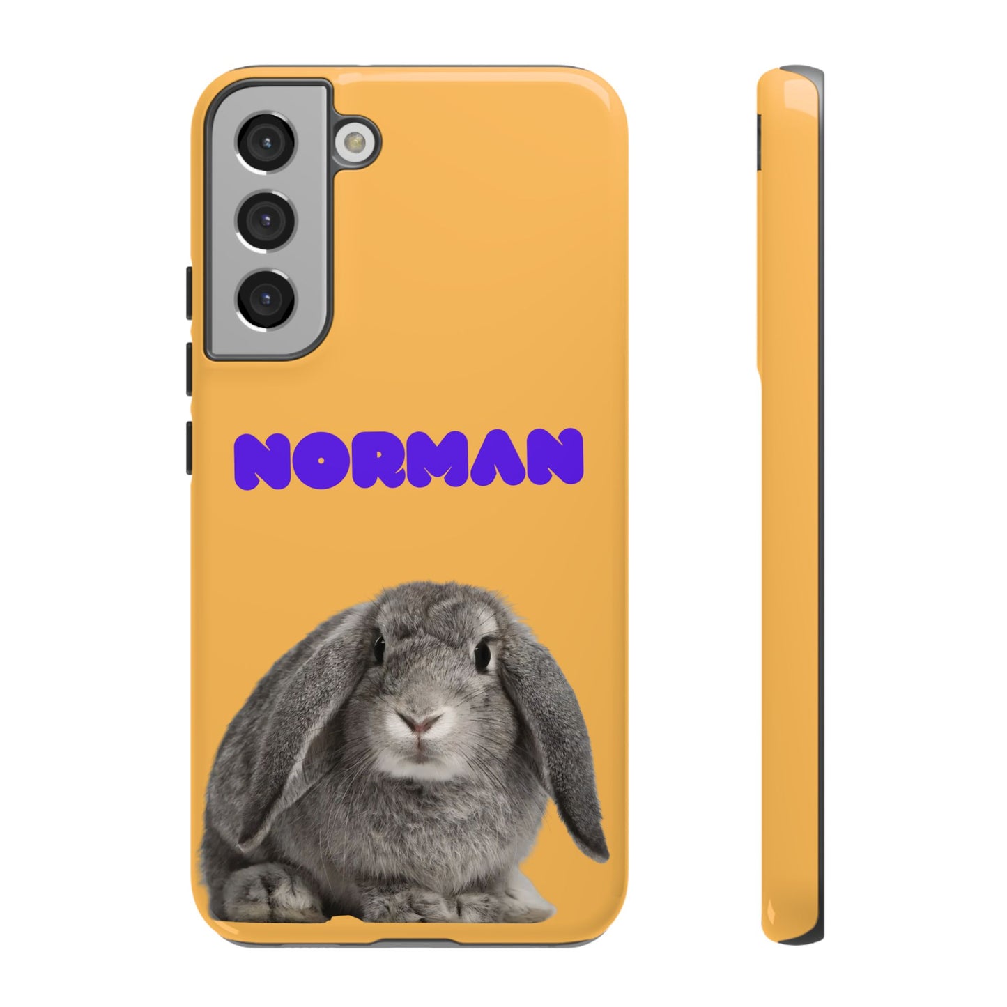 Customizable Pet Tough Phone Case Your Pet Photo or Digital Painting with Name_7
