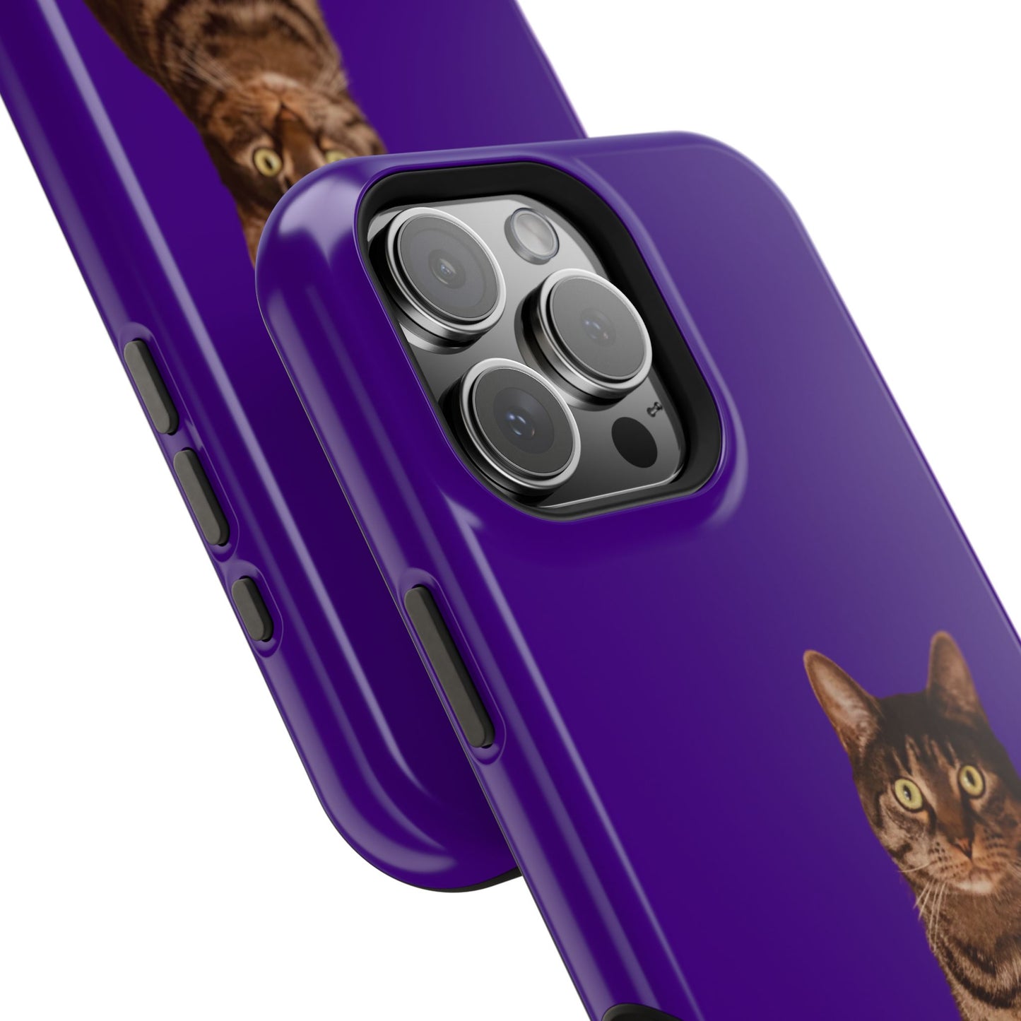 Customizable Magnetic Impact-Resistant Phone Case Your Pet Photo or Digital Painting with Name_6_iPhone 13 and up