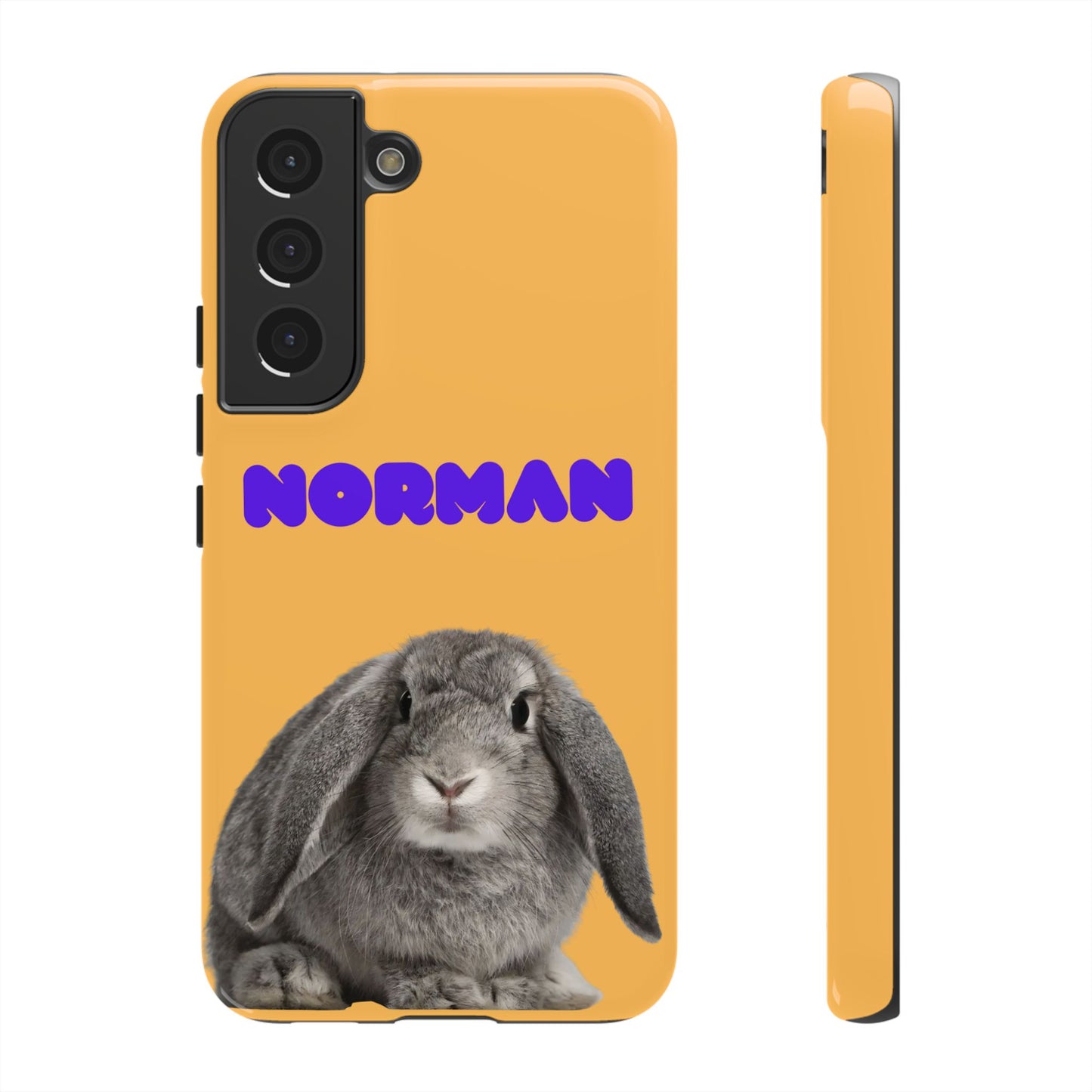 Customizable Pet Tough Phone Case Your Pet Photo or Digital Painting with Name_7