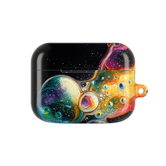 Psychedelic Modern Abstract_07 Customizable AirPods Case, Protective Cover, Unique Design