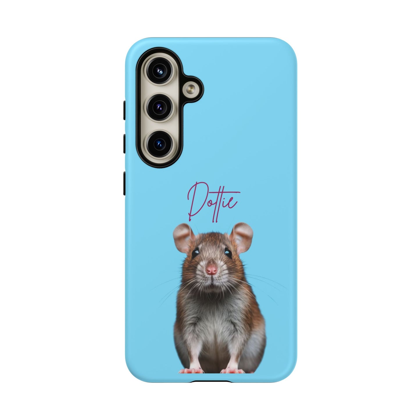 Customizable Pet Tough Phone Case Your Pet Photo or Digital Painting with Name_8 iPhone 16, 15 Pro Max, 15 Plus, Samsung S24 Ultra, Pixel 7