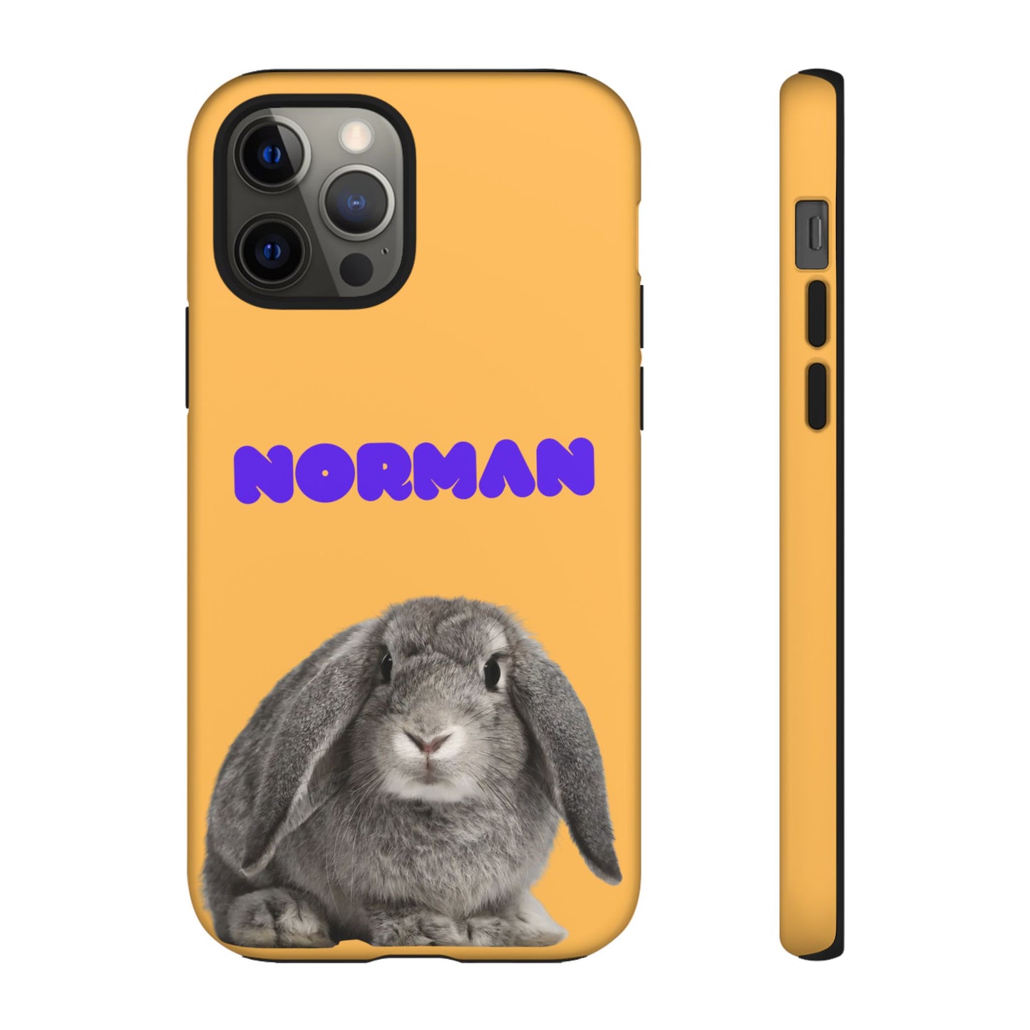 Customizable Pet Tough Phone Case Your Pet Photo or Digital Painting with Name_7