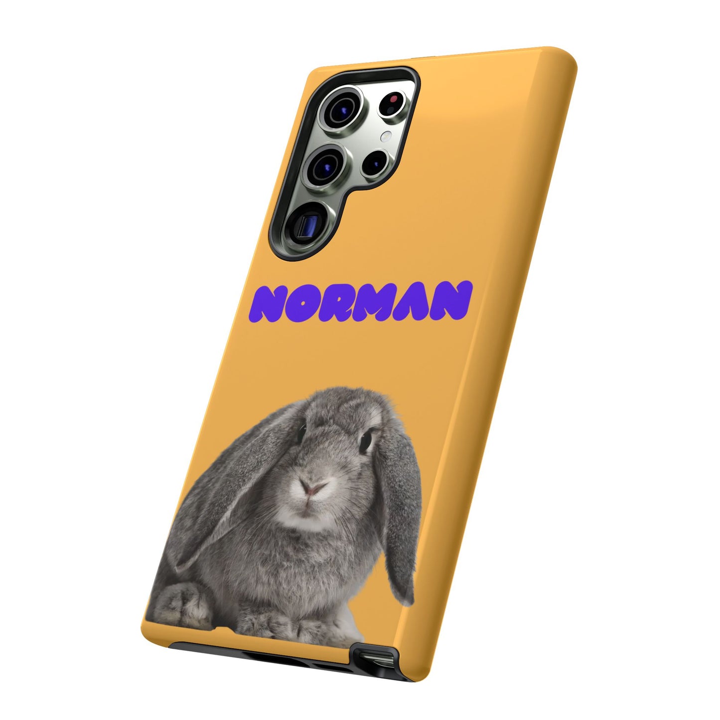 Customizable Pet Tough Phone Case Your Pet Photo or Digital Painting with Name_7
