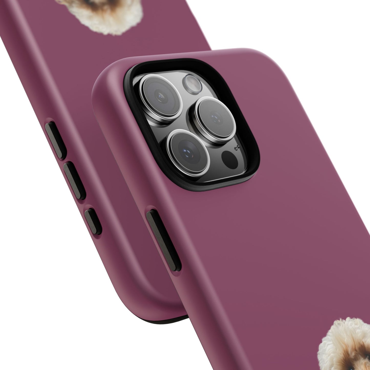 Customizable Pet Tough Phone Case Your Pet Photo or Digital Painting with Name_9 iPhone 16, 15 Pro Max, 15 Plus, Samsung S24 Ultra, Pixel 7