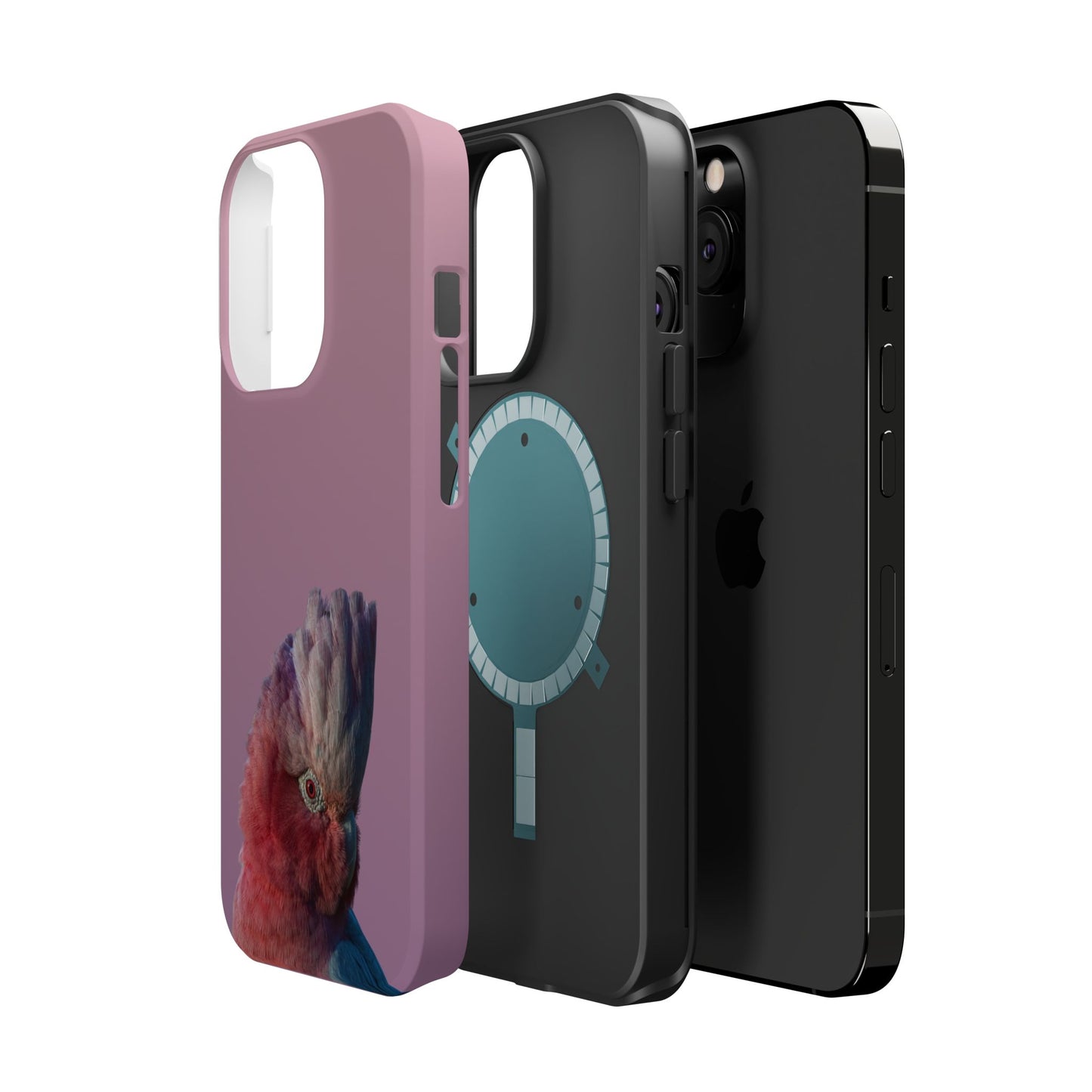 Galah - Magnetic Impact-Resistant Phone Case - Fono Caso x EstebantheNatureman - Wildlife Photography Case - Gift for Bird Lovers