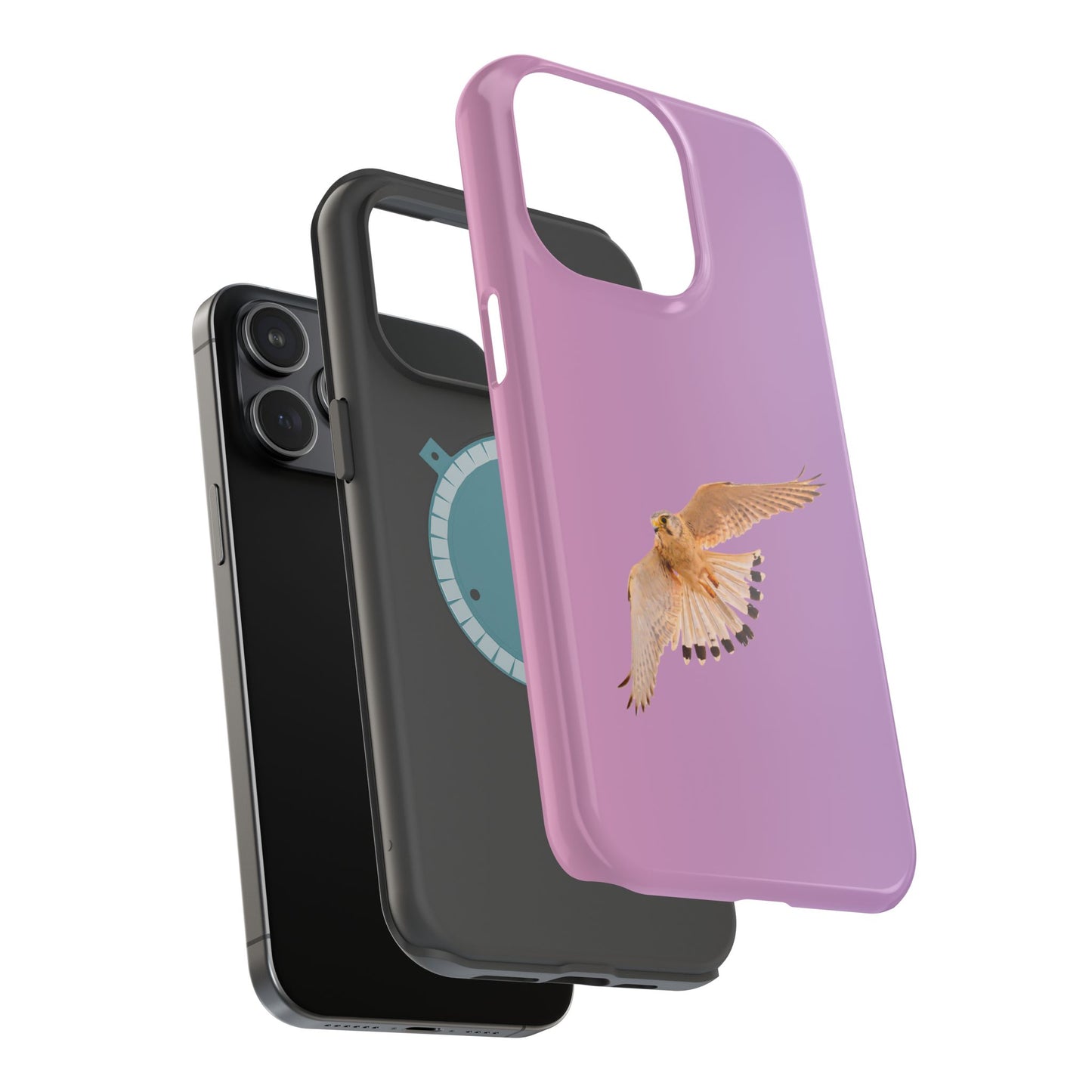 Nankeen Kestral - Magnetic Impact-Resistant Case - Fono Caso x EstebantheNatureman - Wildlife Case - Gift for Bird Lovers