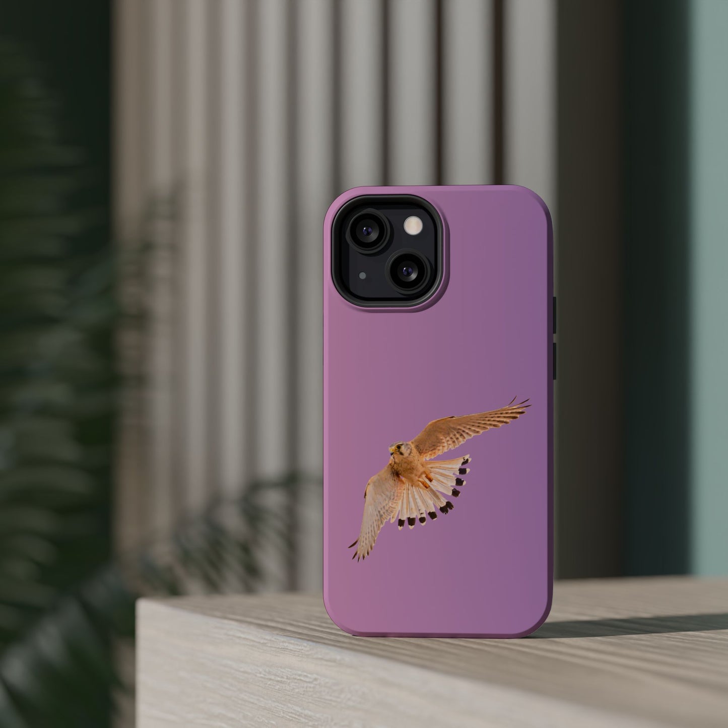 Nankeen Kestral - Magnetic Impact-Resistant Case - Fono Caso x EstebantheNatureman - Wildlife Case - Gift for Bird Lovers