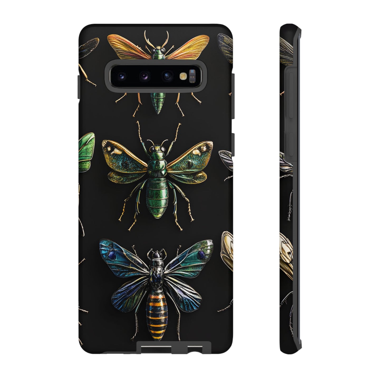 3D-ish Insects_5 Customizable Tough Phone Case for iPhone 16, 15 Pro Max, Samsung S24 Ultra, Pixel 7 & more