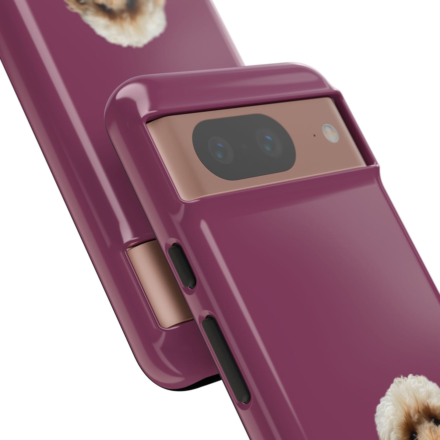 Customizable Pet Tough Phone Case Your Pet Photo or Digital Painting with Name_9 iPhone 16, 15 Pro Max, 15 Plus, Samsung S24 Ultra, Pixel 7