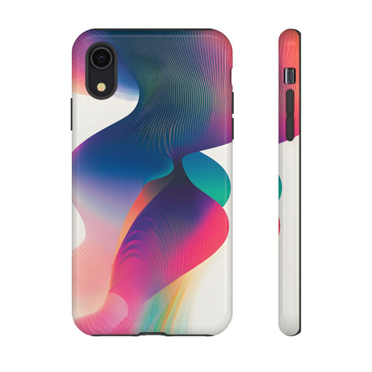 Colorful Modern Abstract_5 Customizable Tough Phone Case for iPhone 16, 15 Pro Max, Samsung S24 Ultra, Pixel 7 & more