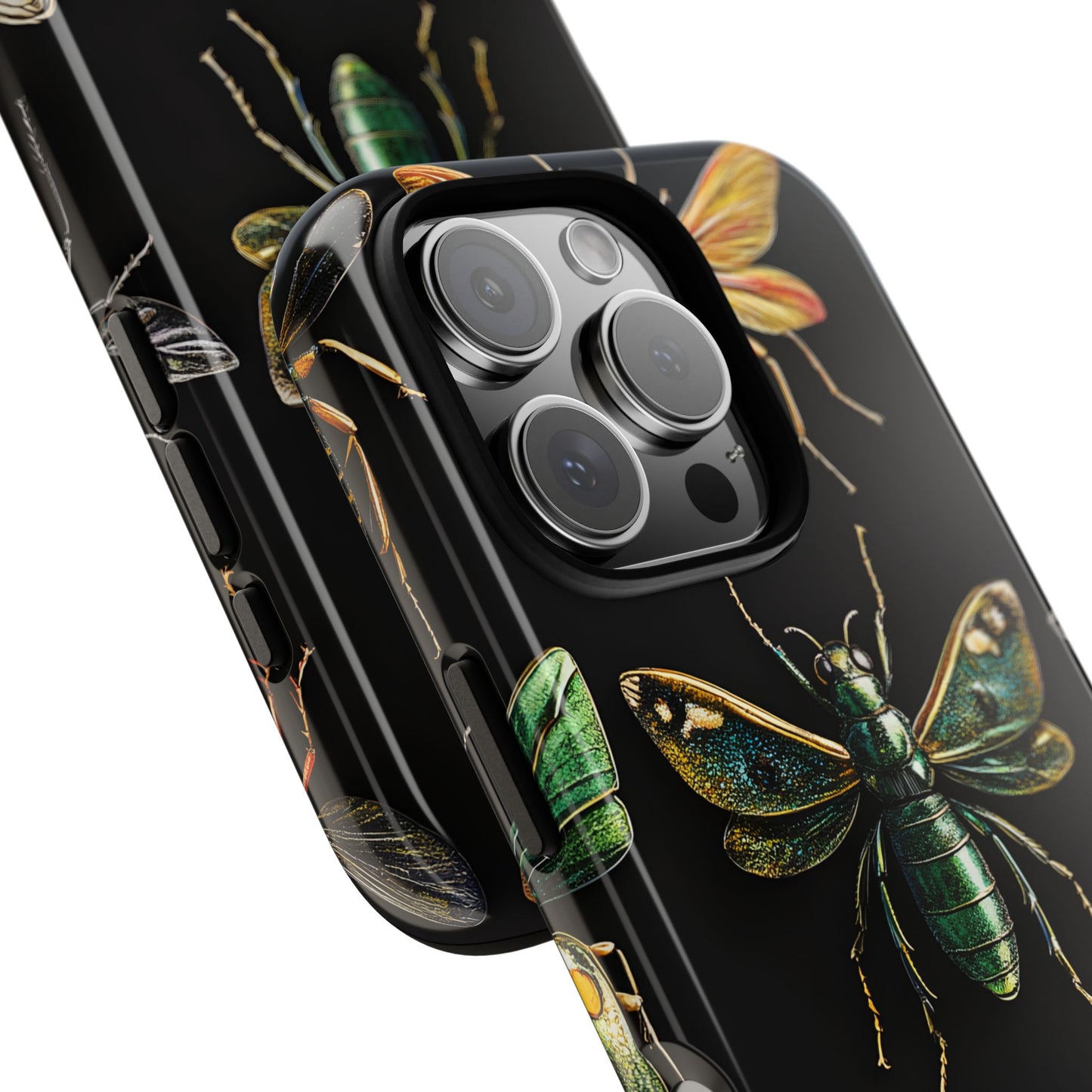 3D-ish Insects_5 Customizable Tough Phone Case for iPhone 16, 15 Pro Max, Samsung S24 Ultra, Pixel 7 & more