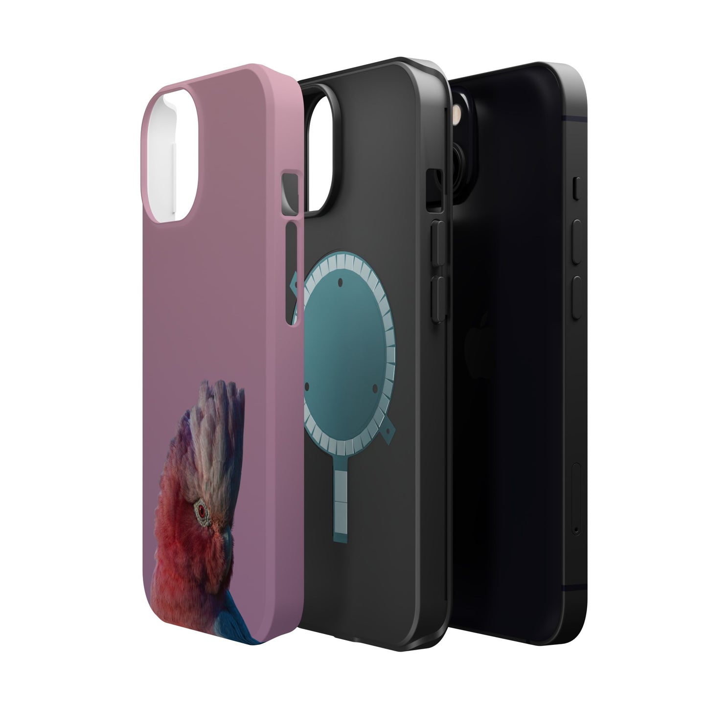Galah - Magnetic Impact-Resistant Phone Case - Fono Caso x EstebantheNatureman - Wildlife Photography Case - Gift for Bird Lovers
