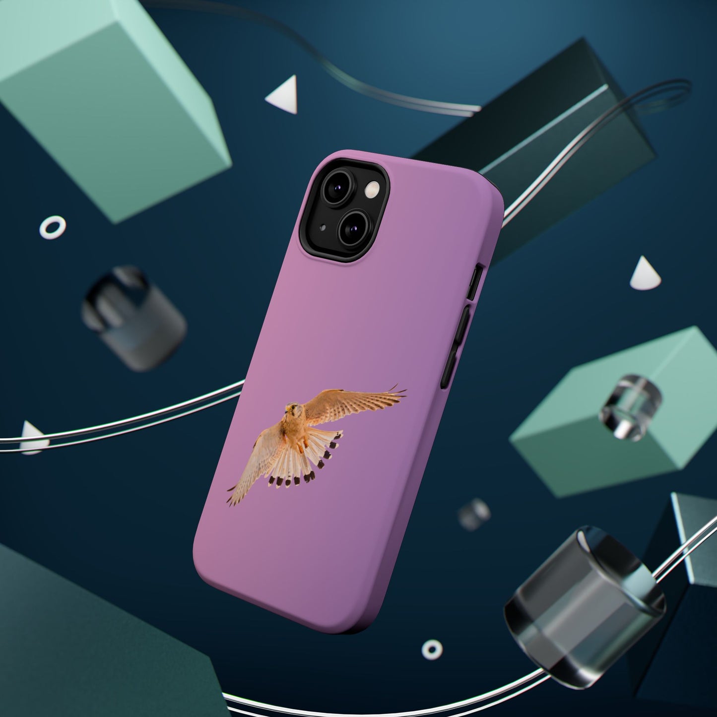 Nankeen Kestral - Magnetic Impact-Resistant Case - Fono Caso x EstebantheNatureman - Wildlife Case - Gift for Bird Lovers