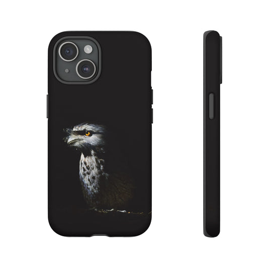 Tawny Frogmouth - Tough Phone Case - Fono Caso x EstebantheNatureman - Wildlife Photography Case - Gift for Bird Lovers