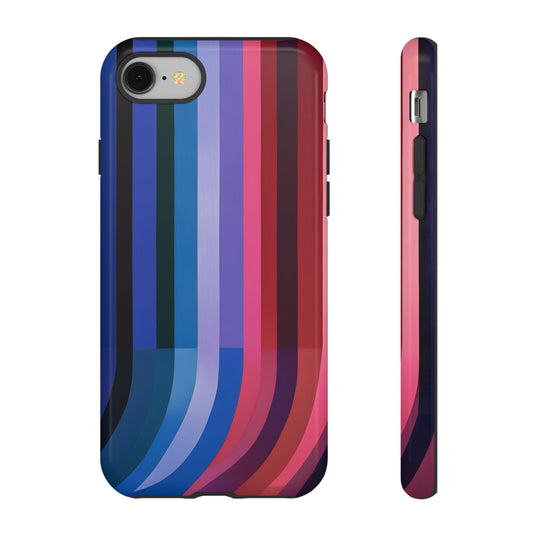 Colorful Modern Abstract_12 Customizable Tough Phone Case for iPhone 16, 15 Pro Max, Samsung S24 Ultra, Pixel 7 & more