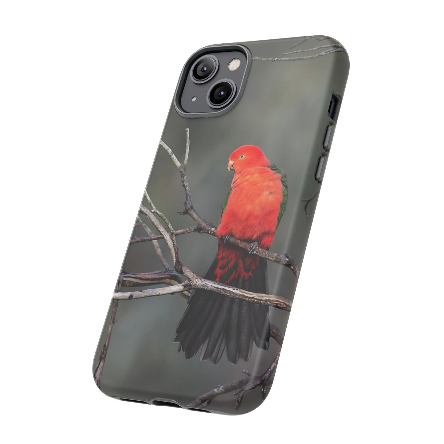 Australian King Parrot - Tough Phone Case - Fono Caso x EstebantheNatureman - Wildlife Photography Case - Gift for Bird Lovers