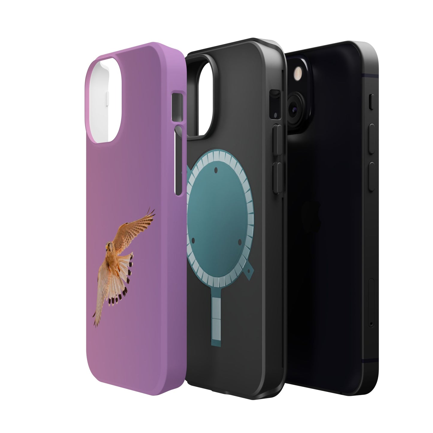 Nankeen Kestral - Magnetic Impact-Resistant Case - Fono Caso x EstebantheNatureman - Wildlife Case - Gift for Bird Lovers