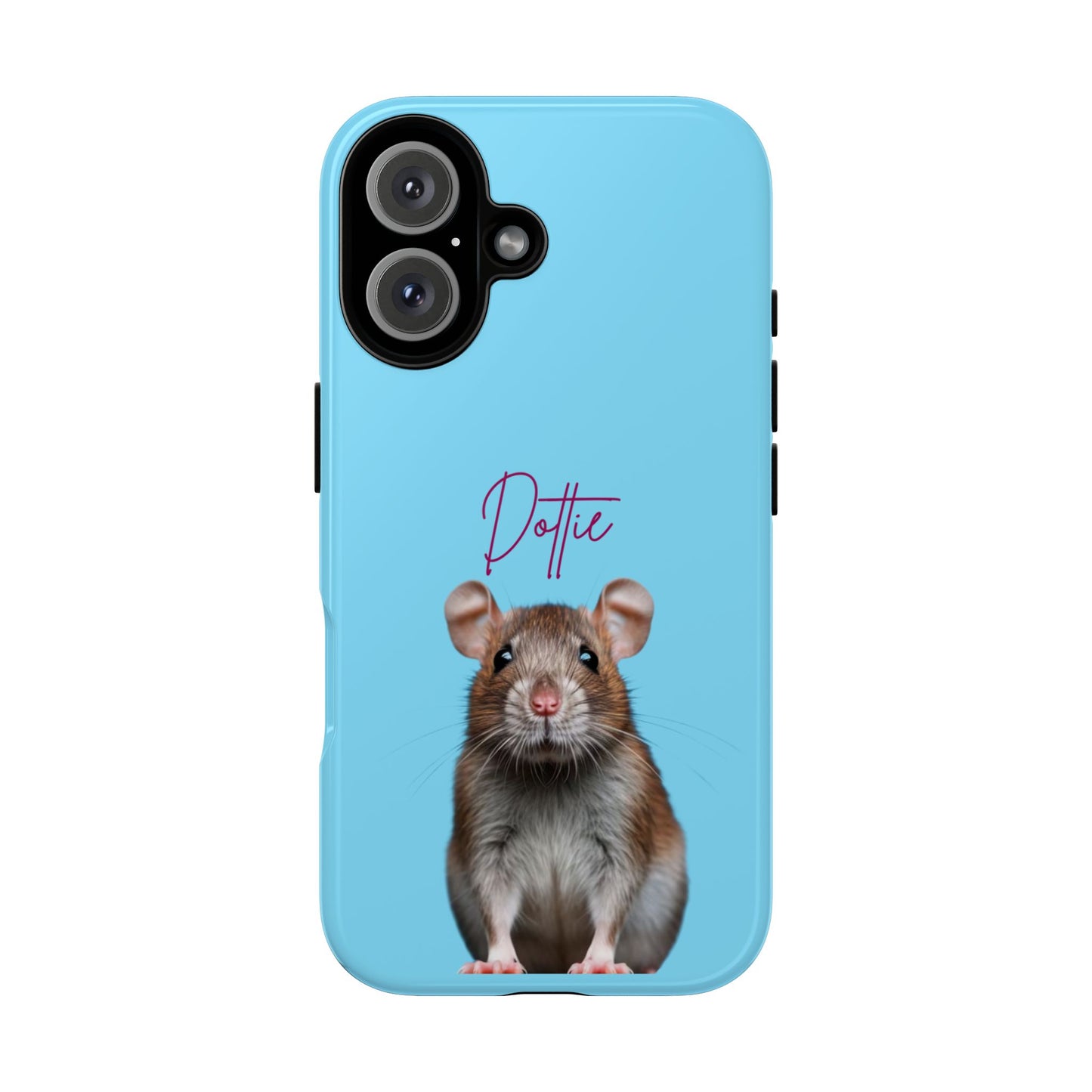 Customizable Pet Tough Phone Case Your Pet Photo or Digital Painting with Name_8 iPhone 16, 15 Pro Max, 15 Plus, Samsung S24 Ultra, Pixel 7