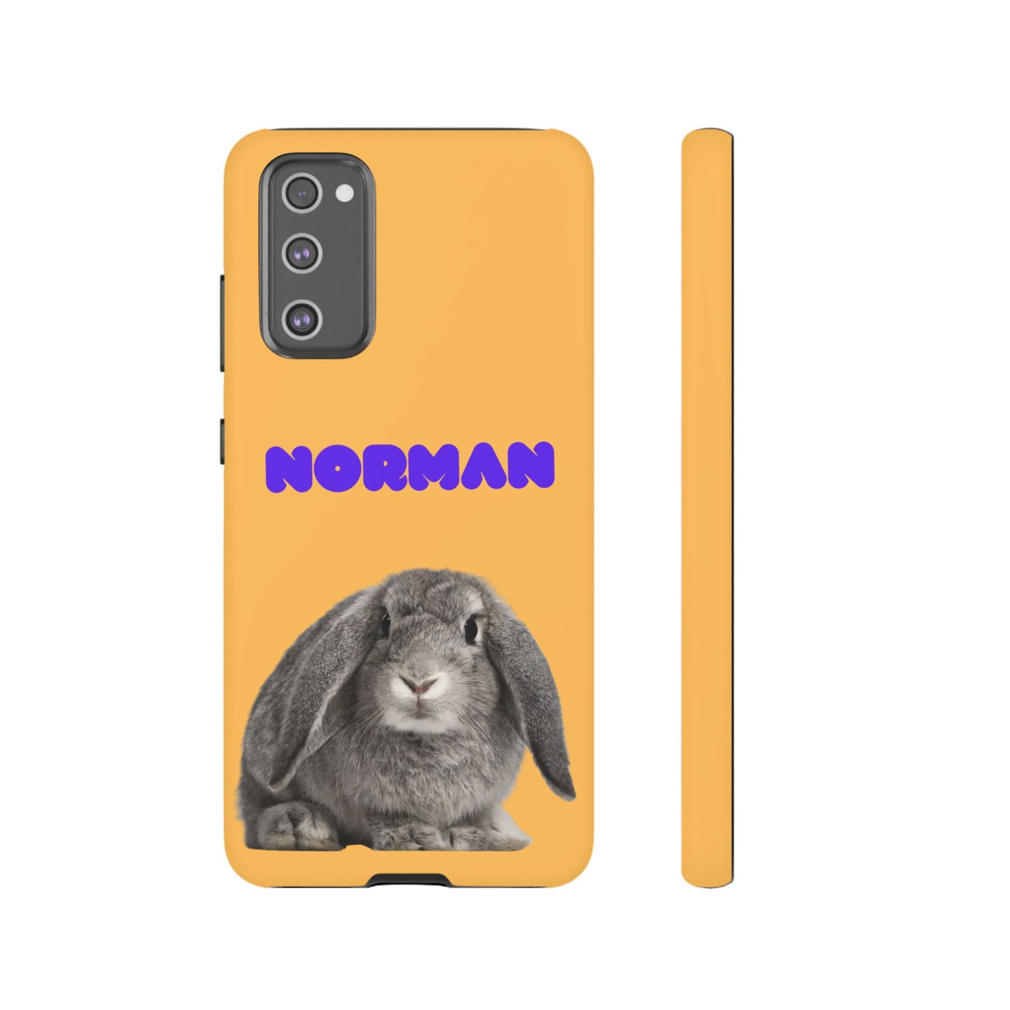 Customizable Pet Tough Phone Case Your Pet Photo or Digital Painting with Name_7