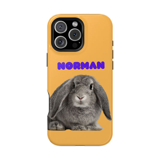 Customizable Magnetic Impact-Resistant Phone Case Your Pet Photo or Digital Painting with Name_7_iPhone 13 and up