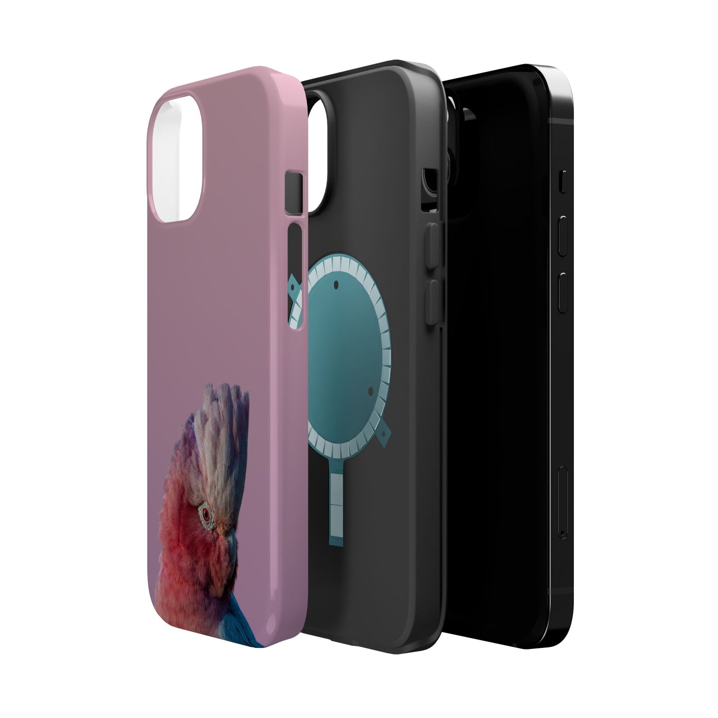 Galah - Magnetic Impact-Resistant Phone Case - Fono Caso x EstebantheNatureman - Wildlife Photography Case - Gift for Bird Lovers