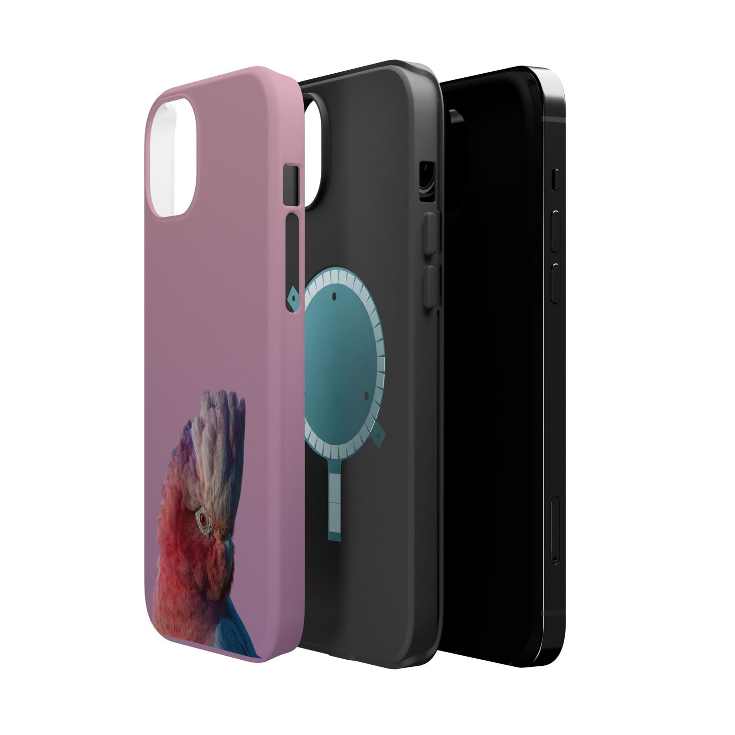 Galah - Magnetic Impact-Resistant Phone Case - Fono Caso x EstebantheNatureman - Wildlife Photography Case - Gift for Bird Lovers