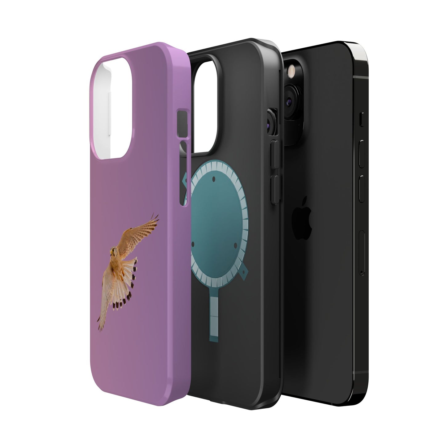 Nankeen Kestral - Magnetic Impact-Resistant Case - Fono Caso x EstebantheNatureman - Wildlife Case - Gift for Bird Lovers