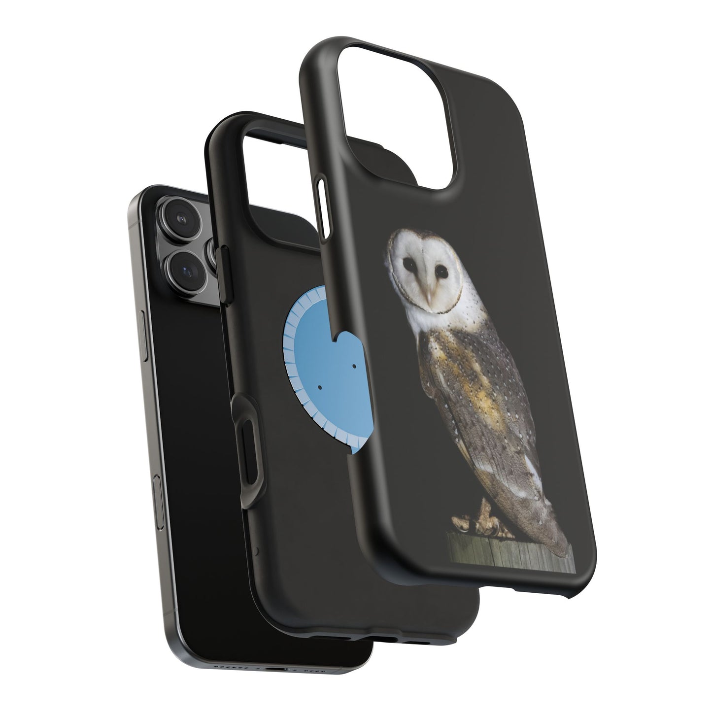 Barn Owl - Magnetic Impact-Resistant Phone Case - Fono Caso x EstebantheNatureman - Wildlife Photography Case - Gift for Bird Lovers
