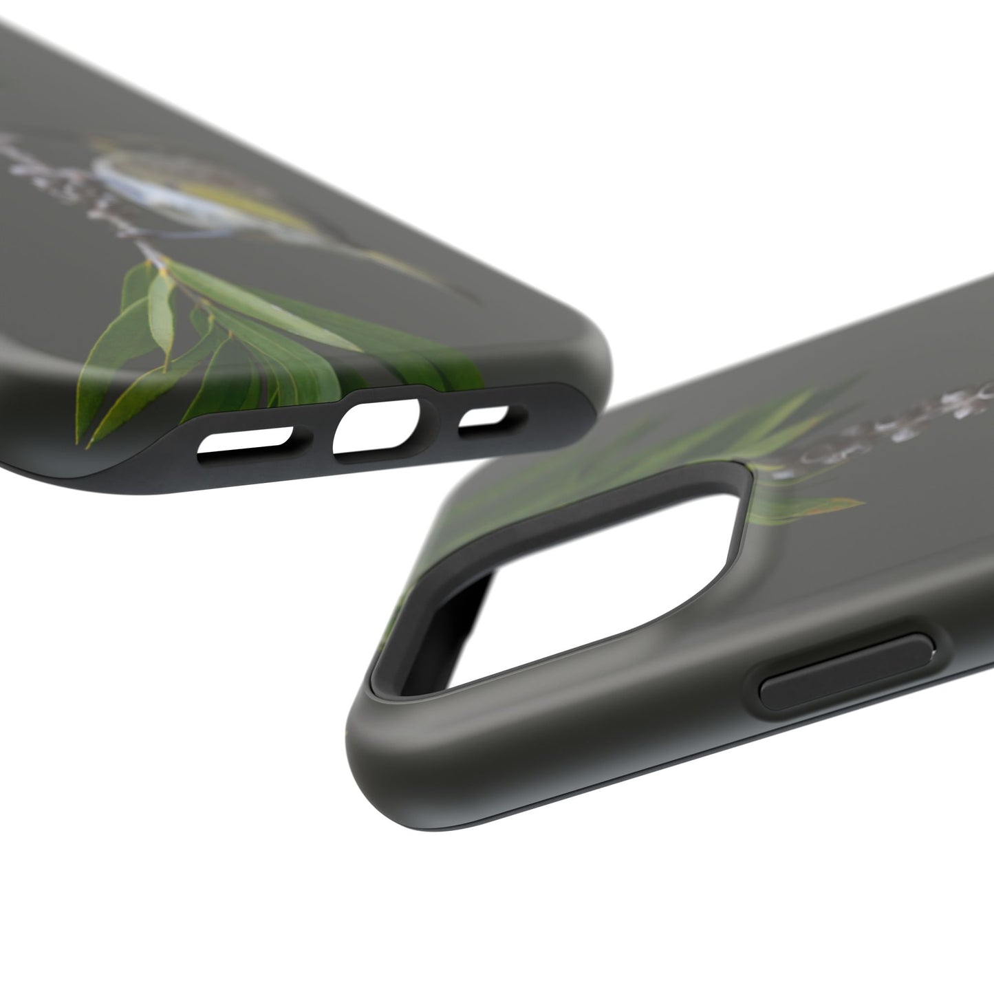 Brown Honeyeater - Magnetic Impact-Resistant Phone Case - Fono Caso x EstebantheNatureman - Wildlife Photography Case - Gift for Bird Lovers