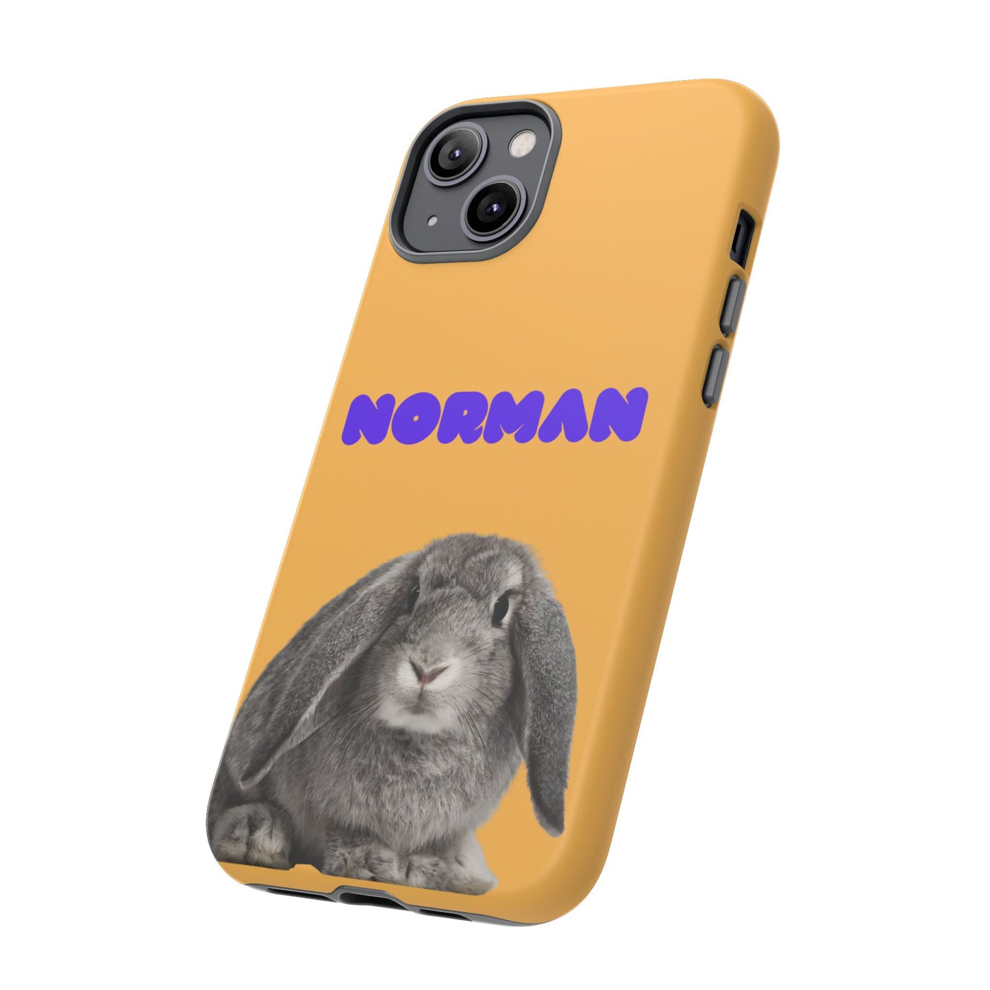 Customizable Pet Tough Phone Case Your Pet Photo or Digital Painting with Name_7