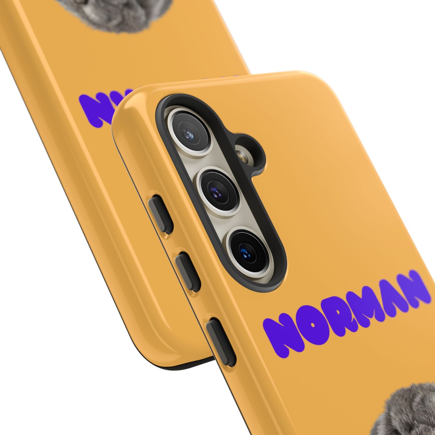 Customizable Pet Tough Phone Case Your Pet Photo or Digital Painting with Name_7