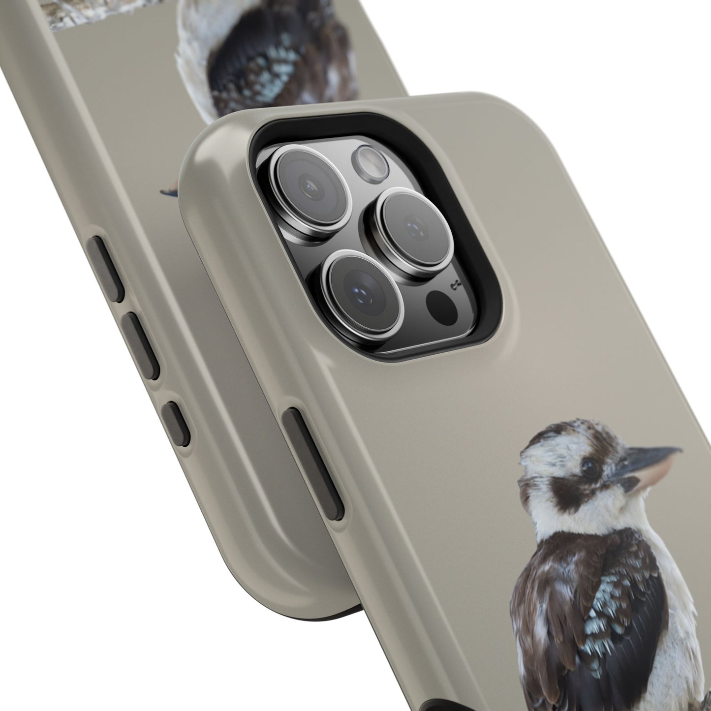 Kookaburra - Magnetic Impact-Resistant Phone Case - Fono Caso x EstebantheNatureman - Wildlife Photography Case - Gift for Bird Lovers
