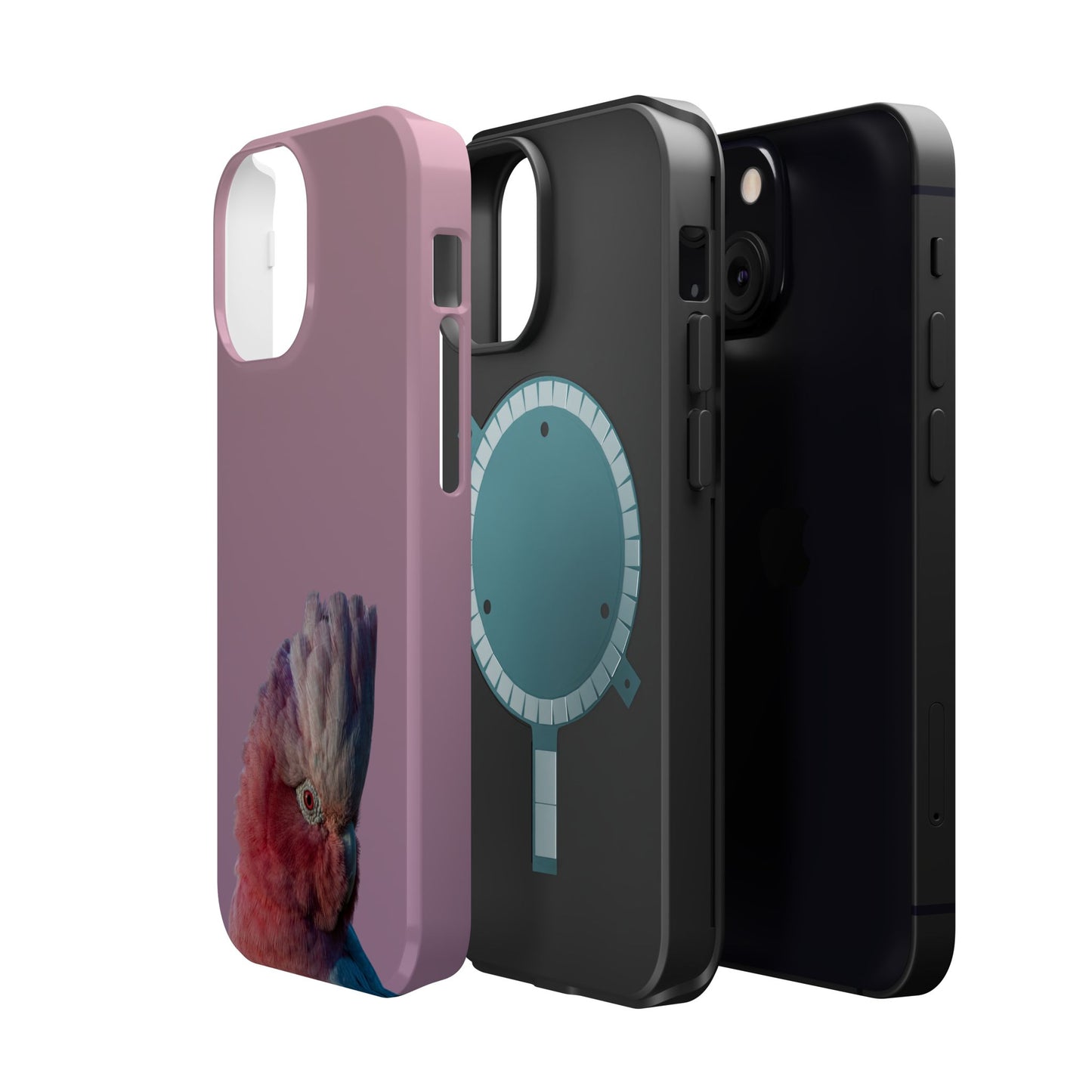 Galah - Magnetic Impact-Resistant Phone Case - Fono Caso x EstebantheNatureman - Wildlife Photography Case - Gift for Bird Lovers