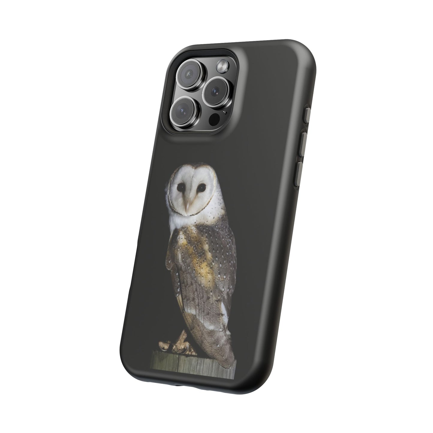 Barn Owl - Magnetic Impact-Resistant Phone Case - Fono Caso x EstebantheNatureman - Wildlife Photography Case - Gift for Bird Lovers
