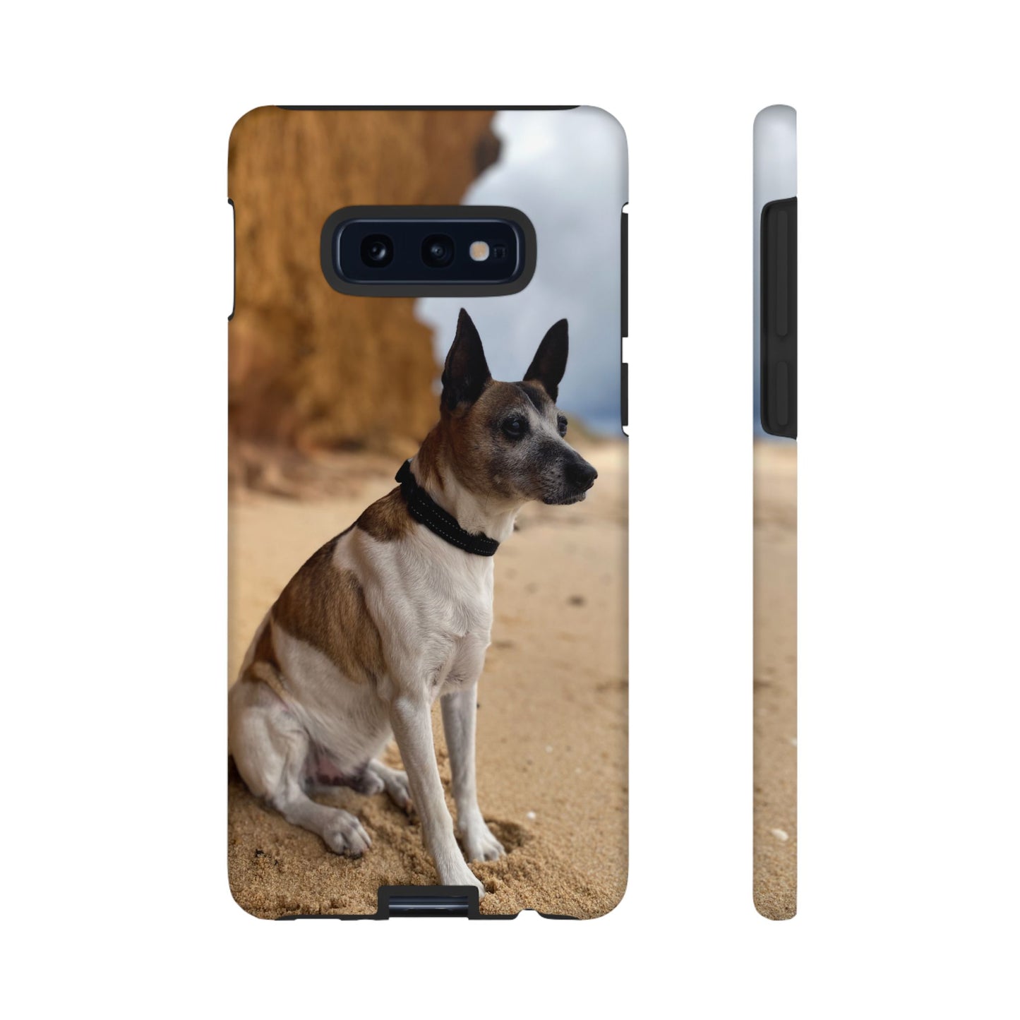 Custom Pet Tough Phone Case Your Pet Photo or Digital Painting with Name_3 for iPhone 15, 15 Pro Max, 15 Plus, Samsung S24 Ultra, Pixel 7