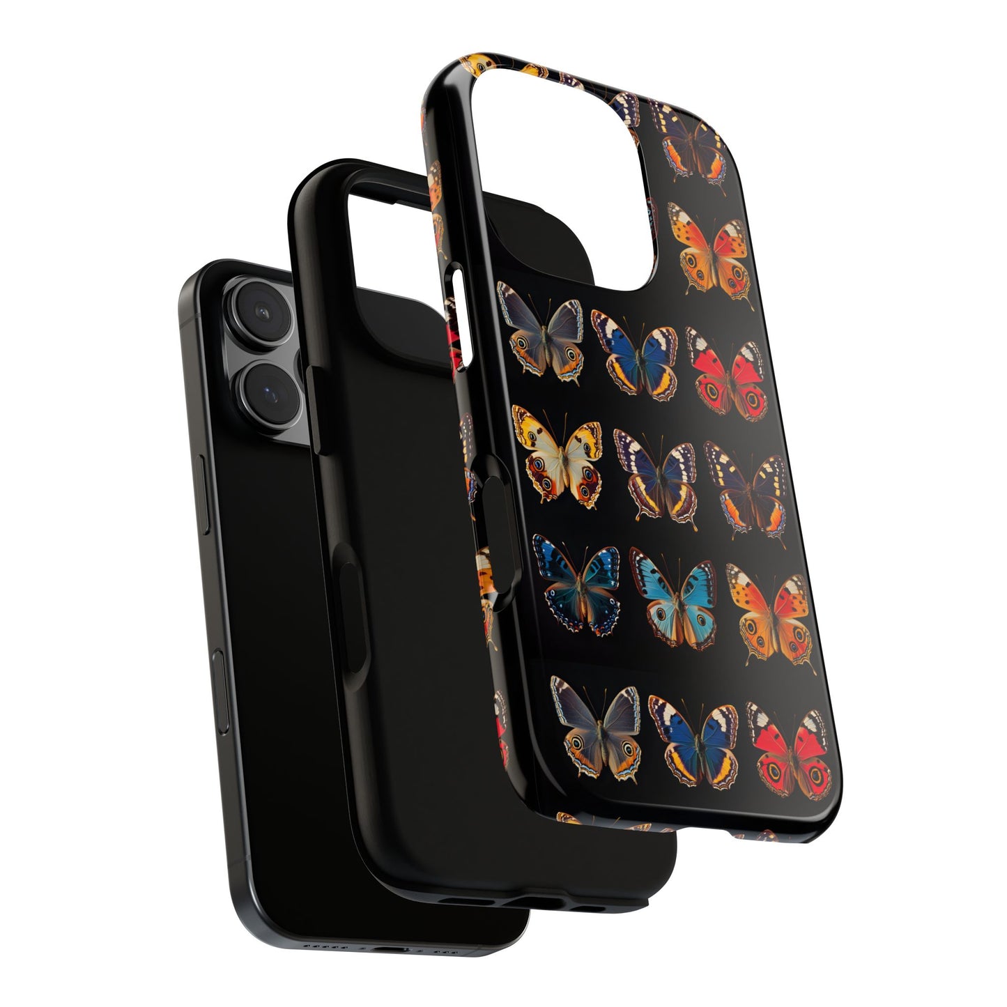 3D-ish Insects_4 Customizable Tough Phone Case for iPhone 16, 15 Pro Max, Samsung S24 Ultra, Pixel 7 & more