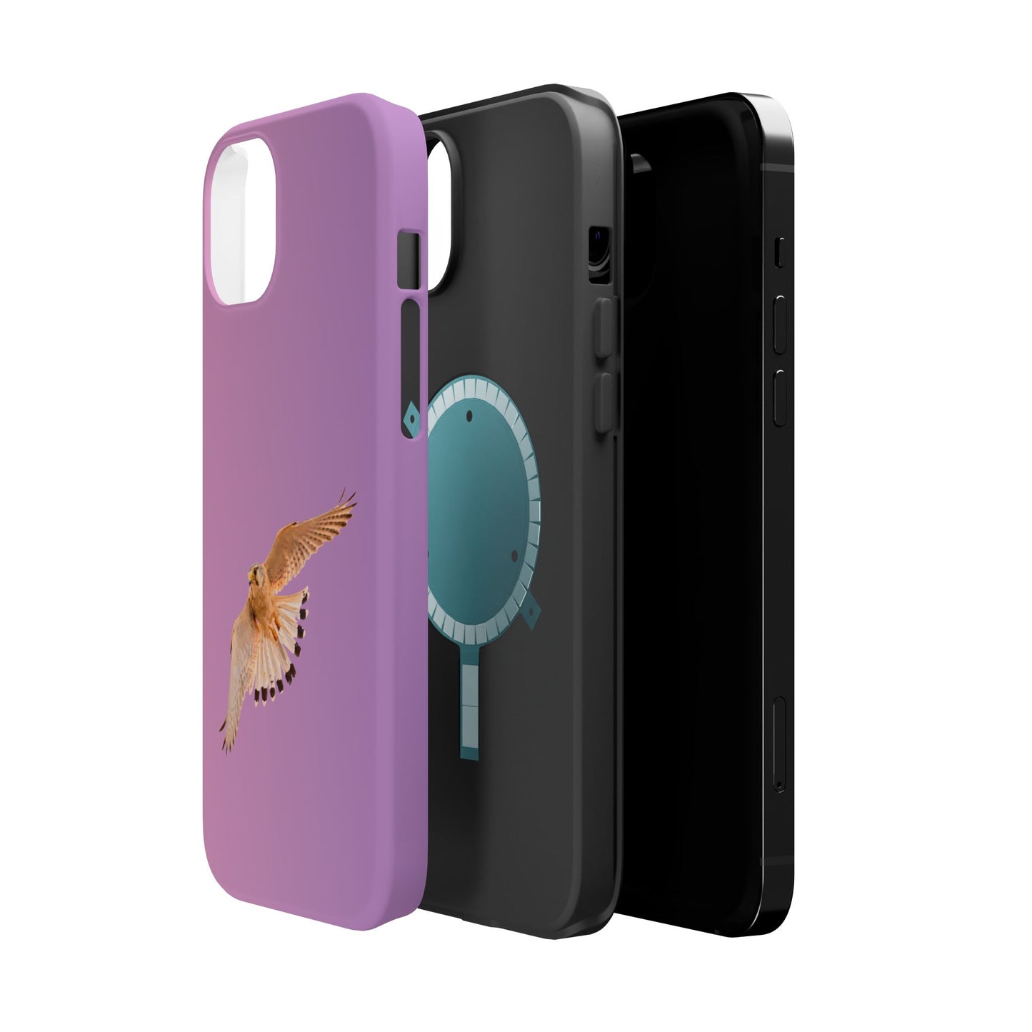 Nankeen Kestral - Magnetic Impact-Resistant Case - Fono Caso x EstebantheNatureman - Wildlife Case - Gift for Bird Lovers
