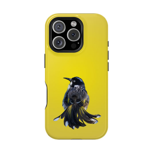 New Holland Honeyeater - Magnetic Impact-Resistant Case - Fono Caso x EstebantheNatureman - Wildlife Photography Case - Gift for Bird Lovers