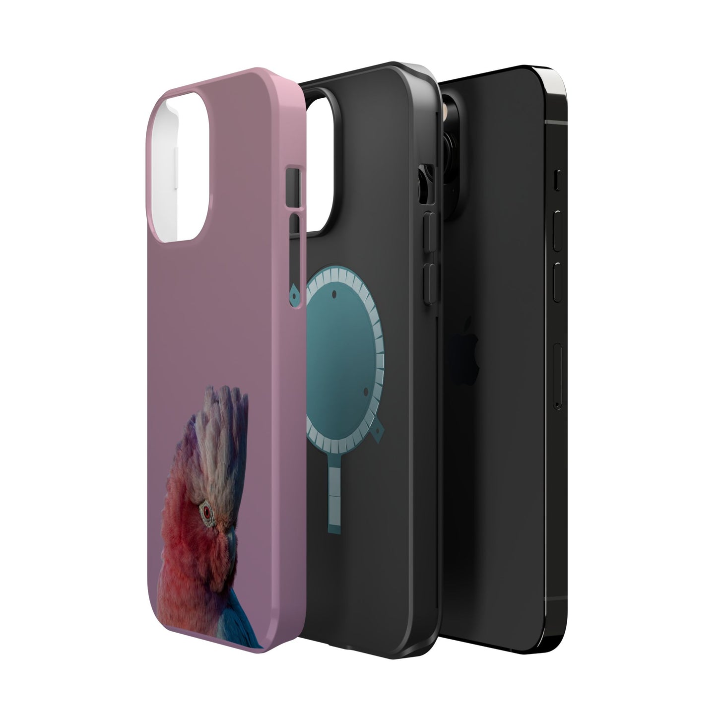 Galah - Magnetic Impact-Resistant Phone Case - Fono Caso x EstebantheNatureman - Wildlife Photography Case - Gift for Bird Lovers