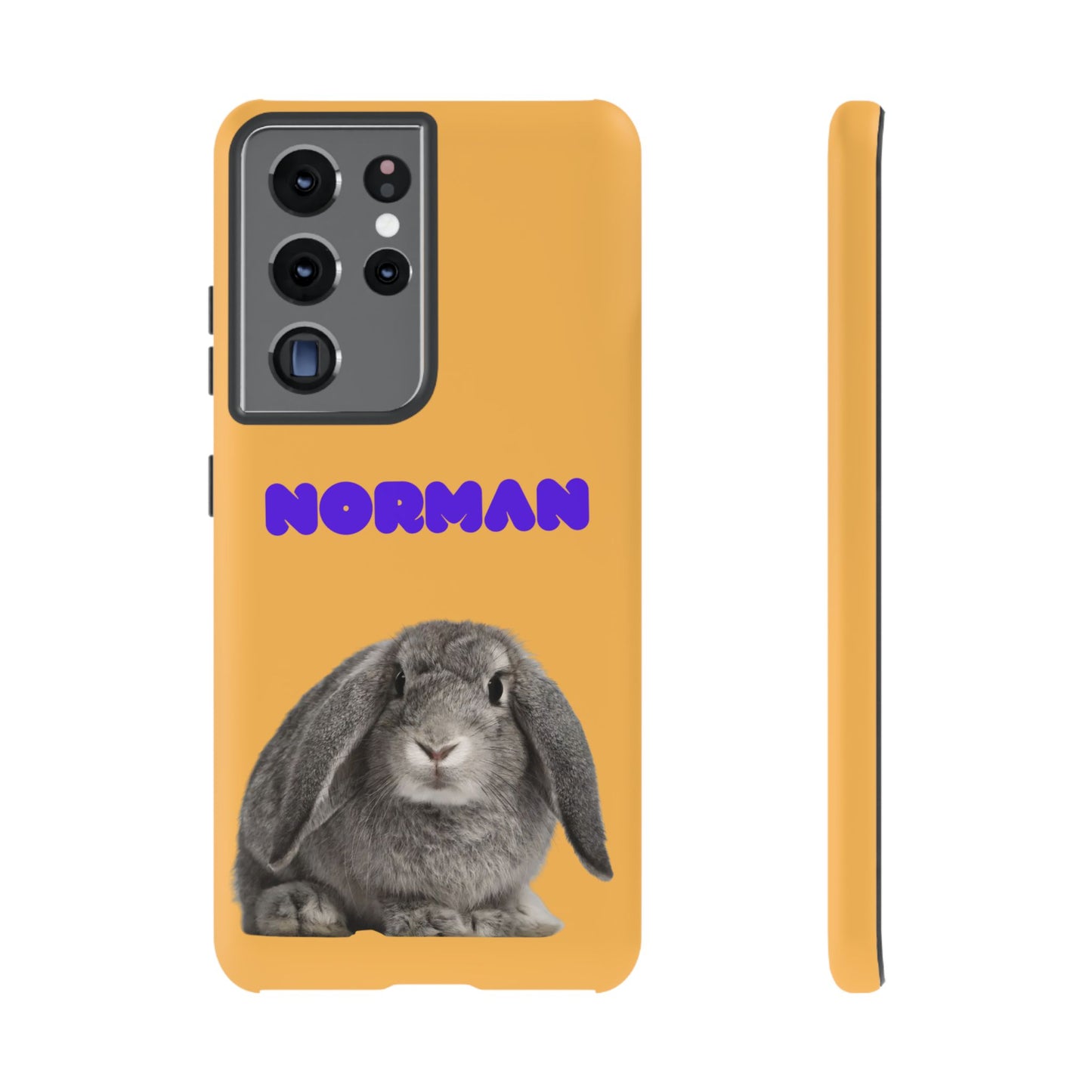 Customizable Pet Tough Phone Case Your Pet Photo or Digital Painting with Name_7